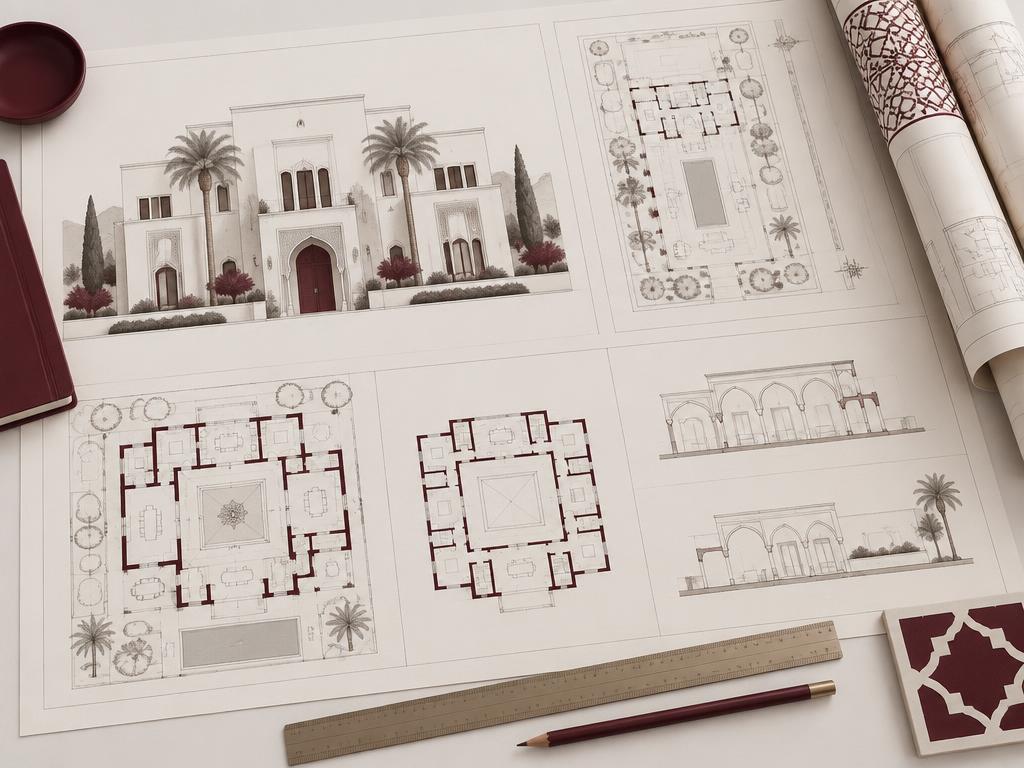 Dossier architectural complet pour une mission globale
